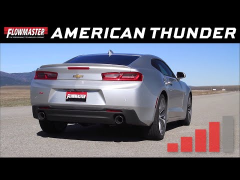 2016-19 Camaro LS, LT 3.6L - American Thunder Axle-back Exhaust System 817743