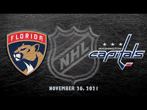 NHL Panthers vs Capitals | Nov.26, 2021