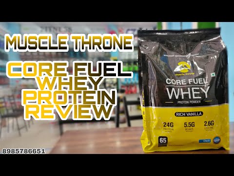 Muscle Throne Core Fuel Whey Protein Powder
