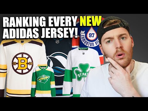 Ranking Every NHL Adidas Jersey Released THIS YEAR!