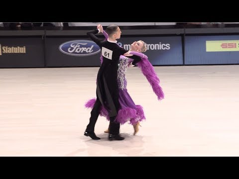 Philipp Vovk - Angelina Gensrich GER, English Waltz | WDSF World Championship Junior II Standard