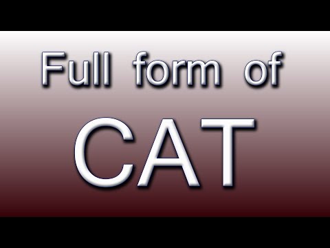Full form of CAT