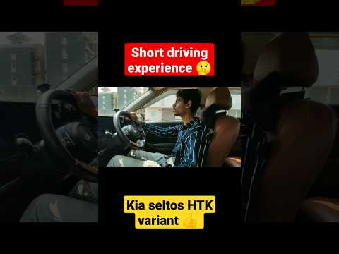 Thumbnail for my first Driving experience of Kia seltos HTK
