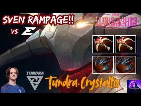 🔥 SVEN ROGUE KNIGHT RAMPAGE!! 🔥Tundra.Crystallis Gameplay vs Edge | PGL Wallachia Season 5