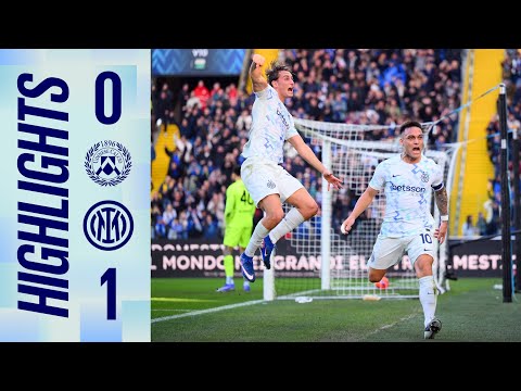 THE BULL’S SOLO RUN: 3 POINTS IN UDINE 🐂🖤💙 | UDINESE 0-1 INTER | SERIE A 25/26 HIGHLIGHTS 🇬🇧