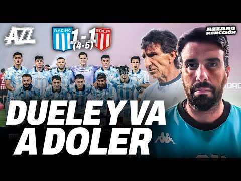 AZZARO REACCIÓN - RACING PERDIÓ LA FINAL CONTRA ESTUDIANTES POR PENALES (5-4 y 1-1)
