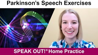 Parkinson’s Speech Exercises: ONE HIT WONDERS