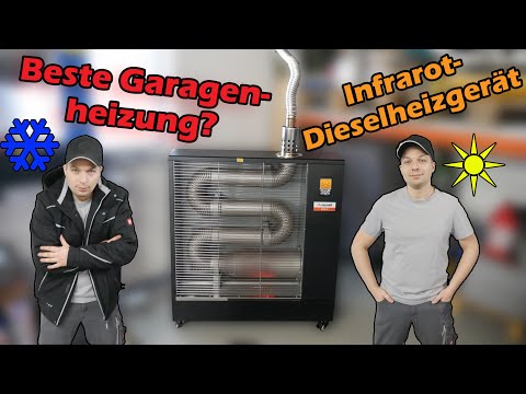 Workshop heater, diesel infrared heater. Affordable and efficient - garage heater, hall heater