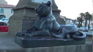 War Monument, Lion Symbol of Pharaonic Royal Dynasty & European Nobility of Pure Per-A Descent