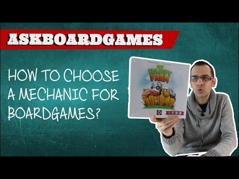 Askboardgames #45 - How to choose good mechanic?