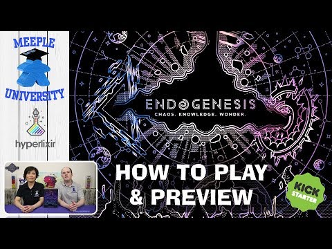 Endogenesis 2nd Edition Board Game - How to Play. By Stella & Tarrant