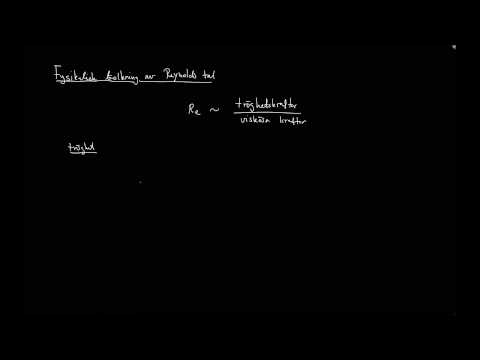 5.4 Viskös strömning (Reynolds tal)