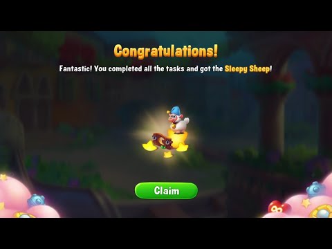 @Fishdom Win Strikes Level 7126 - 7128, Got Last Reward from Underwater Lullaby Event: Sleepy Sheep!