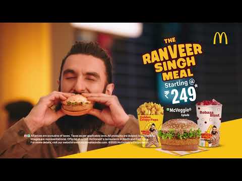 The Ranveer Singh Meal | McDonald's India N&E | 43s