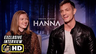 Joel Kinnaman and Mireille Enos Interview for Amazon's Hanna video