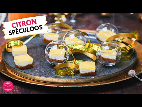 Lemon and Speculoos Cheesecake