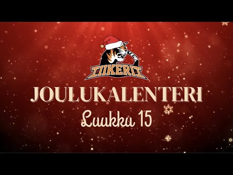 U10 joukkue - Kiekko-Tiikerit -joulukalenteri 2022 - Luukku 15