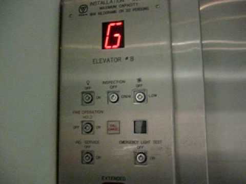 OTIS Traction Elevator @ Mississauga Hospital (D Elevators)