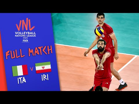 Italy 🆚 Iran - Full Match | Men’s Volleyball Nations League 2019