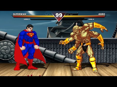 SUPERMAN vs GORO - HIGH LEVEL INSANE EPIC FIGHT!