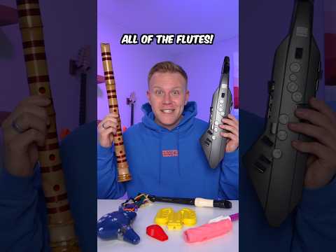 Playing ALL of my Flutes!