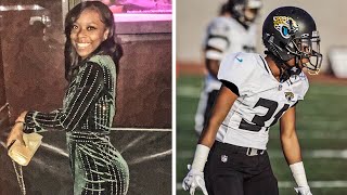 SHE'S THE FIRST GIRL EVER TO BECOME AN NFL PROSPECT!