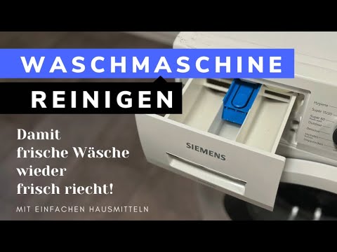 Waschmaschine reinigen | Anleitung | Wäsche stinkt