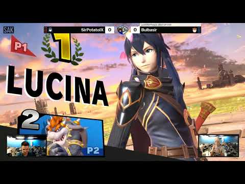 Smash University August Losers Finals - SirPotatoIX (Lucina) vs BulbaSir (Bowser)
