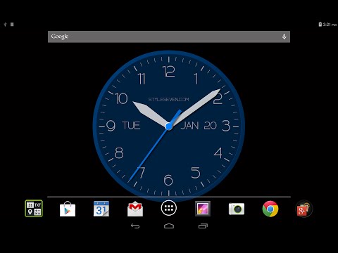 Modern Analog Clock-7 Video