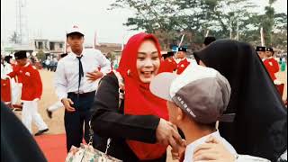 Upacara Penurunan Bendera HUT KE-81