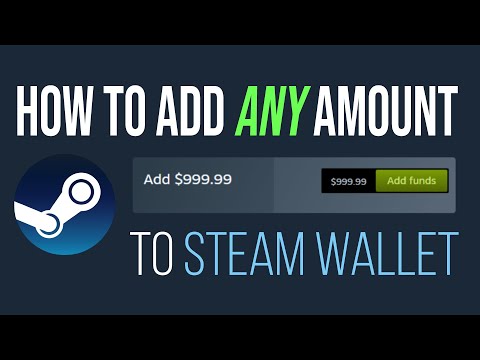 How to Add a Custom Amount to Steam Wallet
