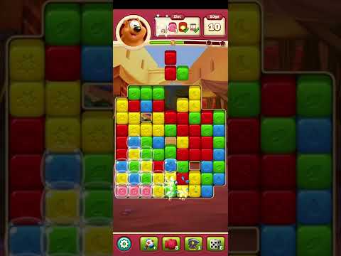 Toon blast Level 1708 1 boxing glove 2 stars