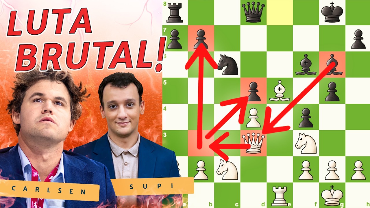 SUPI Vs MAGNUS O MUNDO ESTÁ EM CHOQUE!!!!!!!!!!