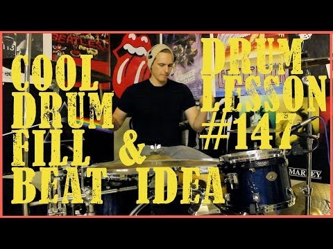 Sweeping Tom Fill/Beat - Drum Lesson #147