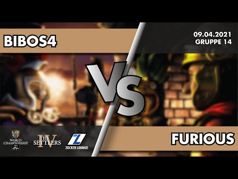 BiboS4 vs. Furious - THE SETTLERS IV WORLD CHAMPIONSHIP 2021