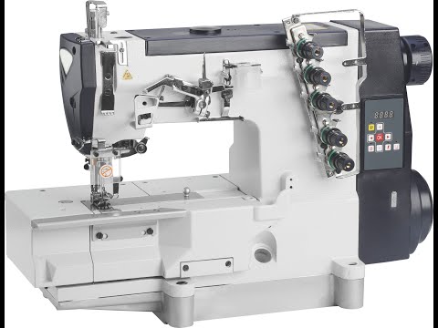 Плоскошовная промышленная швейная машина JATI JT- 588D-01CBx356 С ПРЯМЫМ ПРИВОДОМ