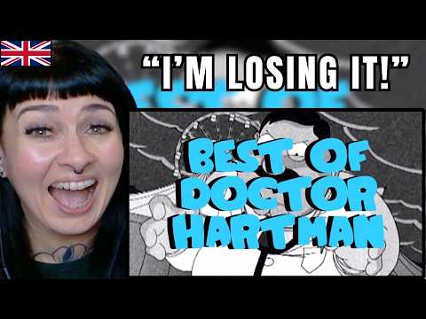 British Girl Reacts to Family Guy’s MOST UNHINGED Doctor | Dr. Hartman Compilation