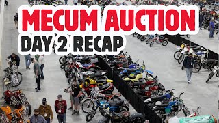 Nearly 400 Motorcycles Sold! | Day 2 Recap – Mecum Las Vegas 2026