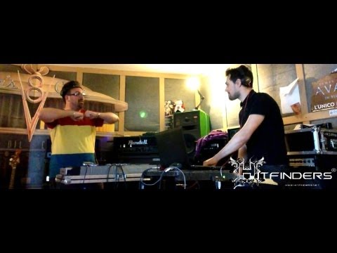 Hitfinders Show 2013 - Rehearsals @ AYR Studio (dj-set + VST workstation)