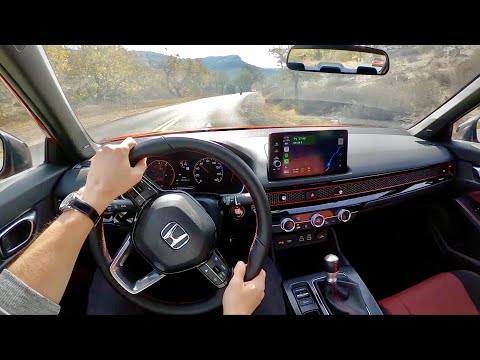 2022 Honda Civic Si Sedan - POV Canyon Drive (Binaural Audio)