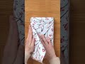 How to wrap a book with ease 📚 #christmas #xmas #wrapping #books #booklover #booktok #howtowrap