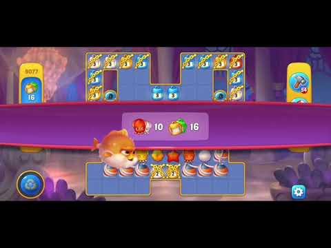 Fishdom 9077 Hard Level - NO 💣🧨💥
