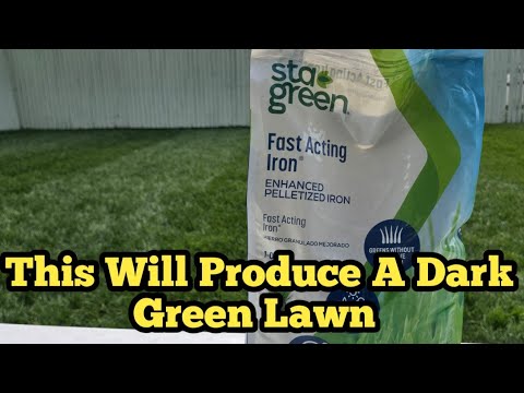 This Fertilizer Will Produce A Nice Deep Dark Green Lawn