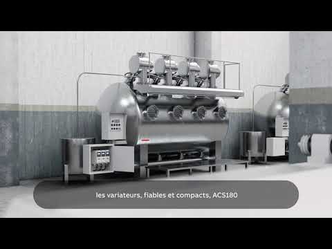 Nouveaux variateurs Machinery ACS180 pour machines