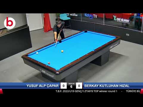 HAYDAR BERK BAYRAM & SUAT KALKAN Bilardo Maçı - 