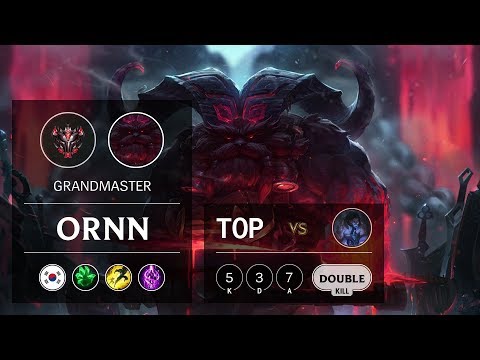 Ornn Top vs Sylas - KR Grandmaster Patch 9.10