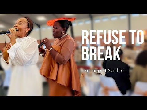 Refuse to Break — A Prophetic Word for When Life Presses You, Stand Firm in God| Sermon by Innocent 