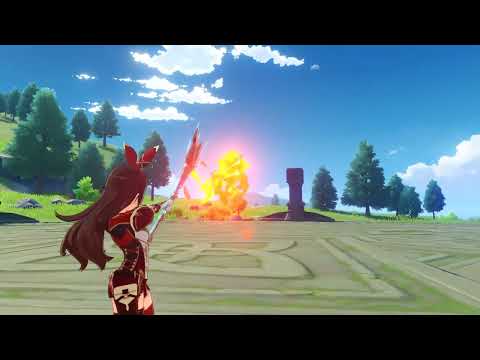 Amber Alternate Outfit Gameplay Showcase