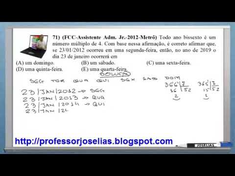 QUESTÃO 71   MATEMÁTICA RESOLVIDA FCC