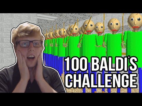 100 BALDI'S VS 1 FELIX CHALLENGE - Baldi's Basics In Education And Learning (Mod)